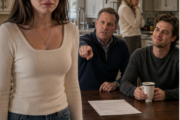 IN FRONT OF MY WHOLE FAMILY, MY FATHER GAVE MY BROTHER THE $175,000 TH...